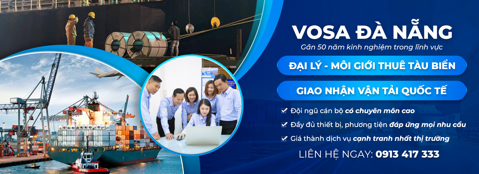 ĐẠI LÝ HÀNG HẢI ĐÀ NẴNG (VOSA DANANG)